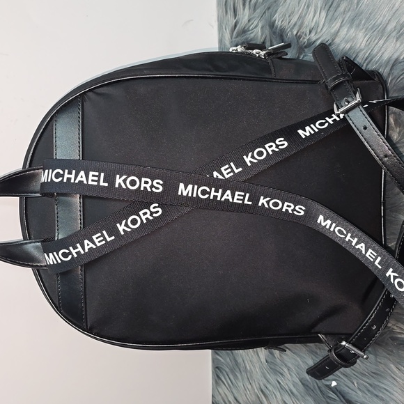 NWT Michael Kors Sport Nylon Large Backpack - Picture 11 of 15